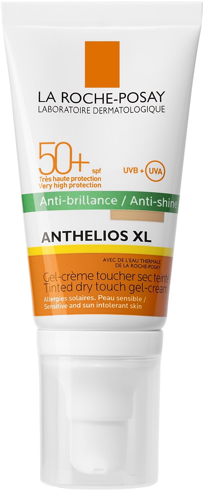 Pleťový krém LA ROCHE-POSAY Anthelios XL SPF50+ Anti-Shine Tinted Dry Touch Gel Cream 50 ml