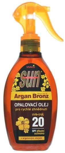 Opalovací olej VIVACO Opalovací olej s arganovým olejem OF 20 200 ml