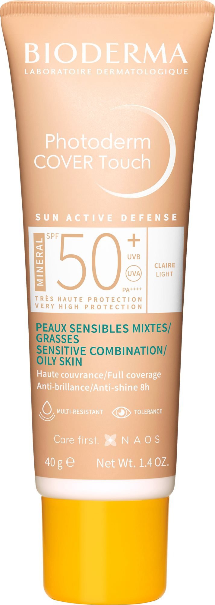 Pleťový krém BIODERMA Photoderm COVER Touch MINERAL světlý SPF 50+ 40 g