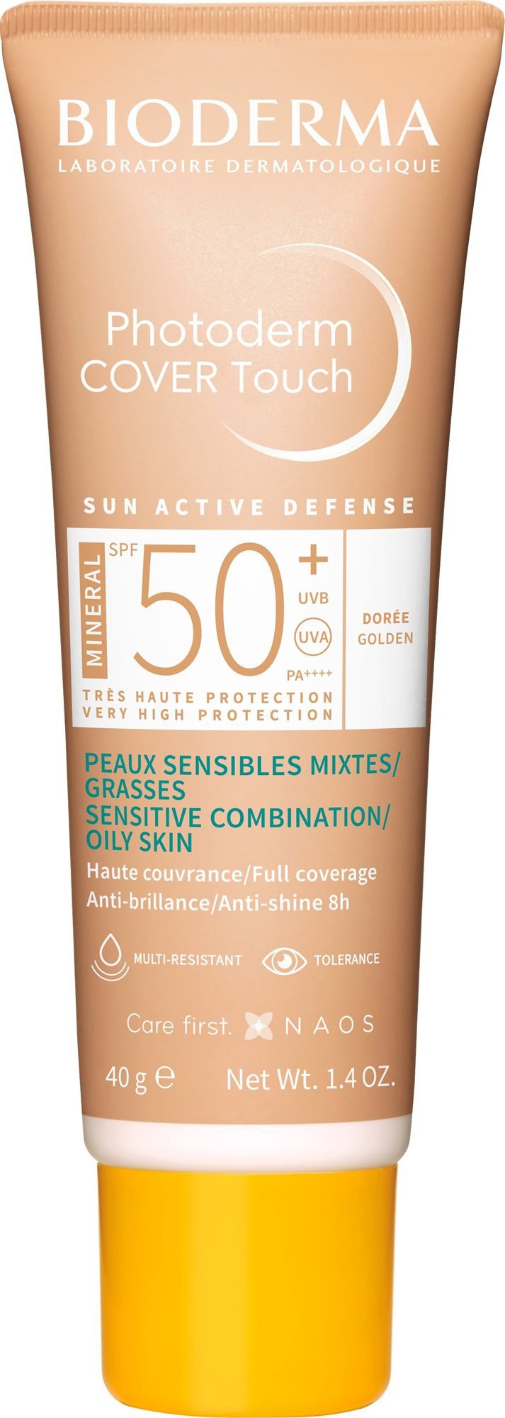 Pleťový krém BIODERMA Photoderm COVER Touch MINERAL tmavý SPF 50+ 40 g