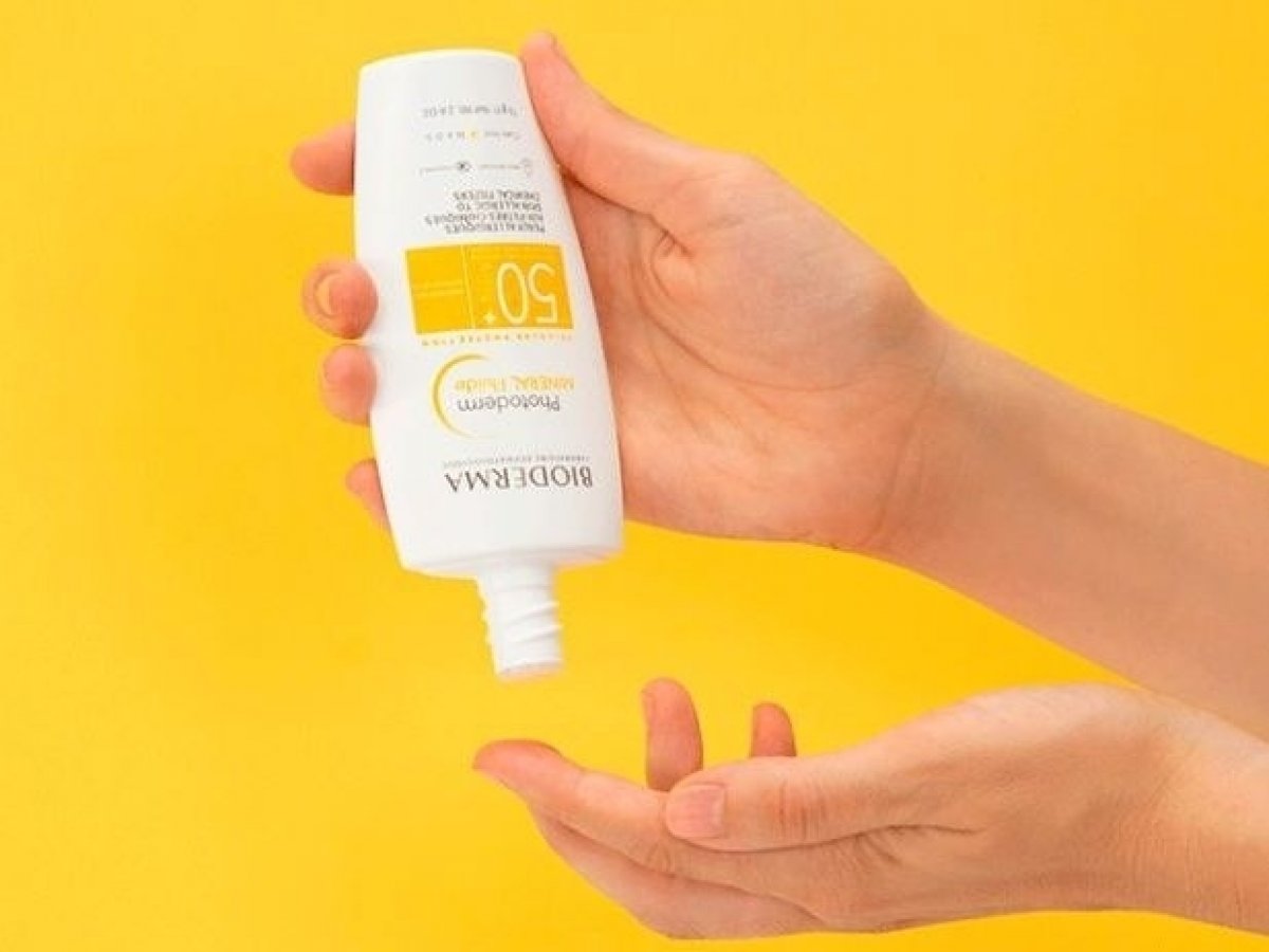 Opalovací krém BIODERMA Photoderm Mineral Fluid SPF 50+