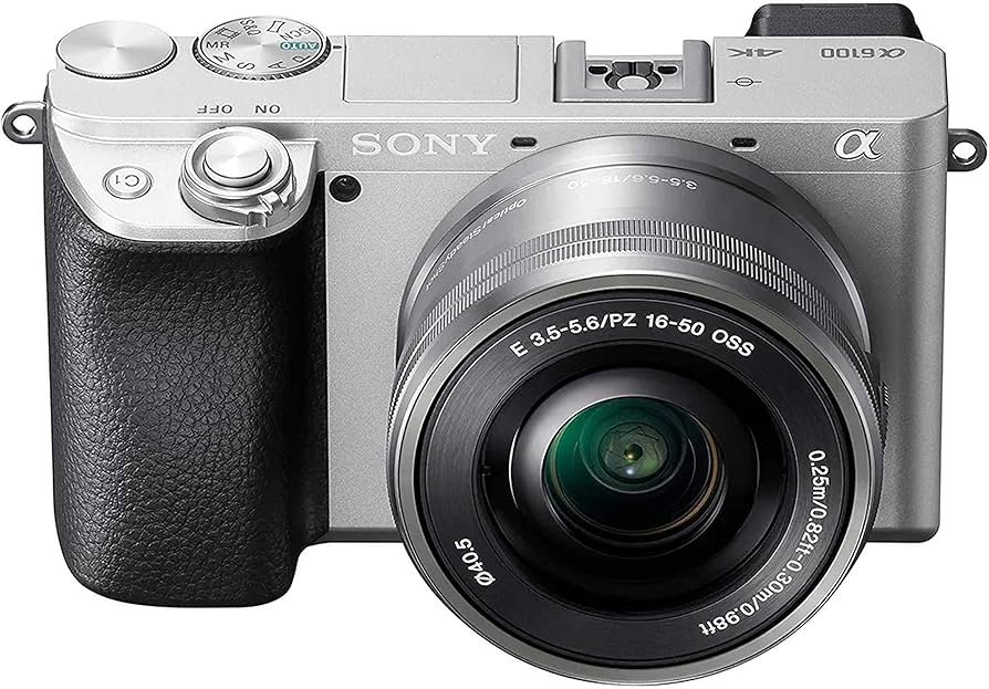 Digital camera Sony Alpha A6100 silver