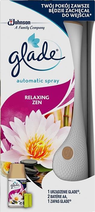 Osvěžovač vzduchu GLADE Automatic Relaxing Zen 269 ml