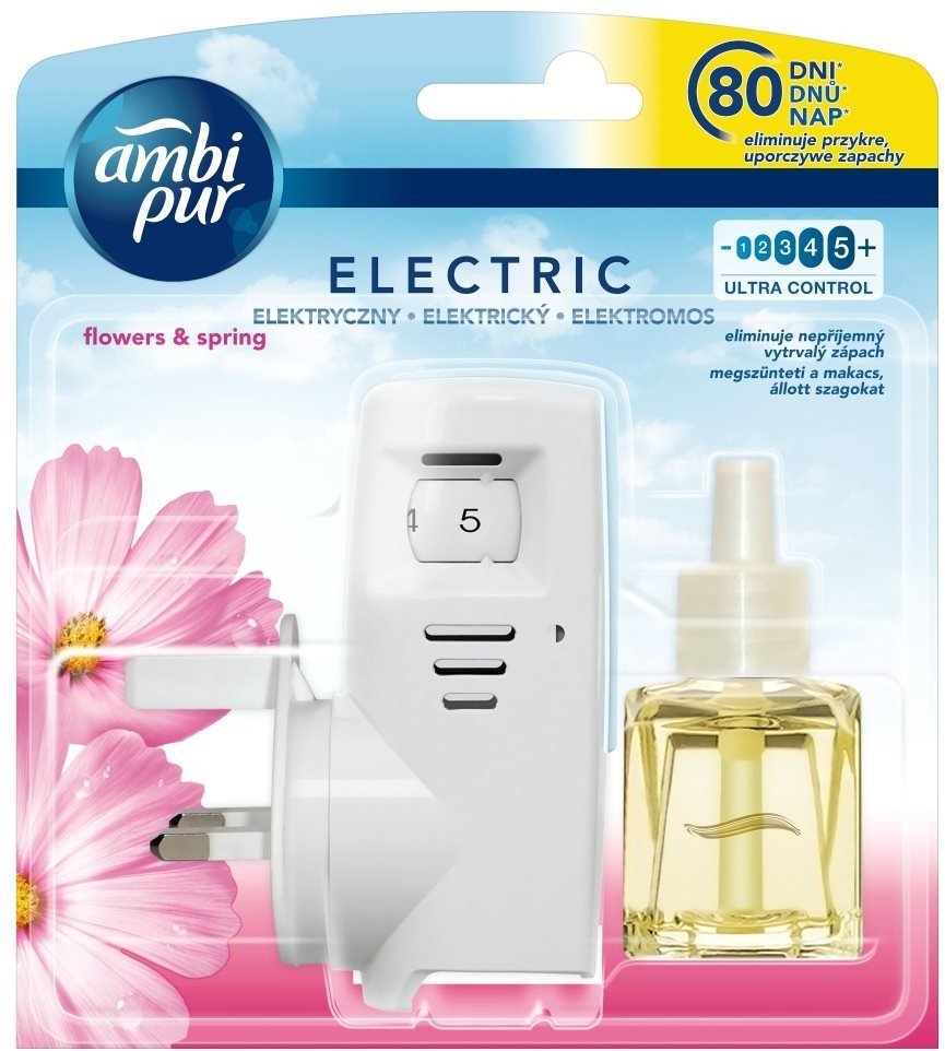 AMBI PUR Electric Flower & Spring strojek s náplní 20 ml