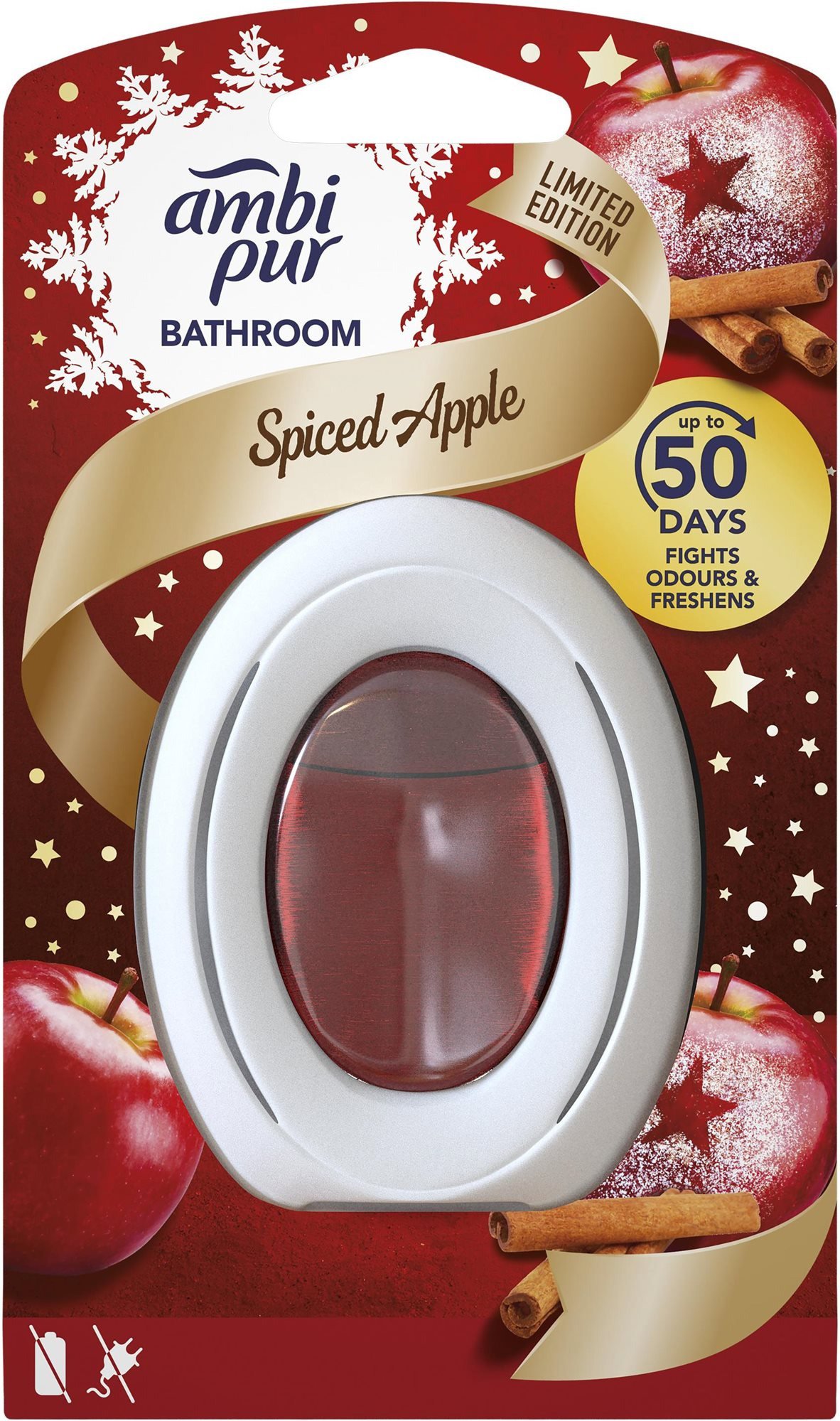 Osvěžovač vzduchu AMBI PUR Bathroom Spiced Apple 7,5 ml