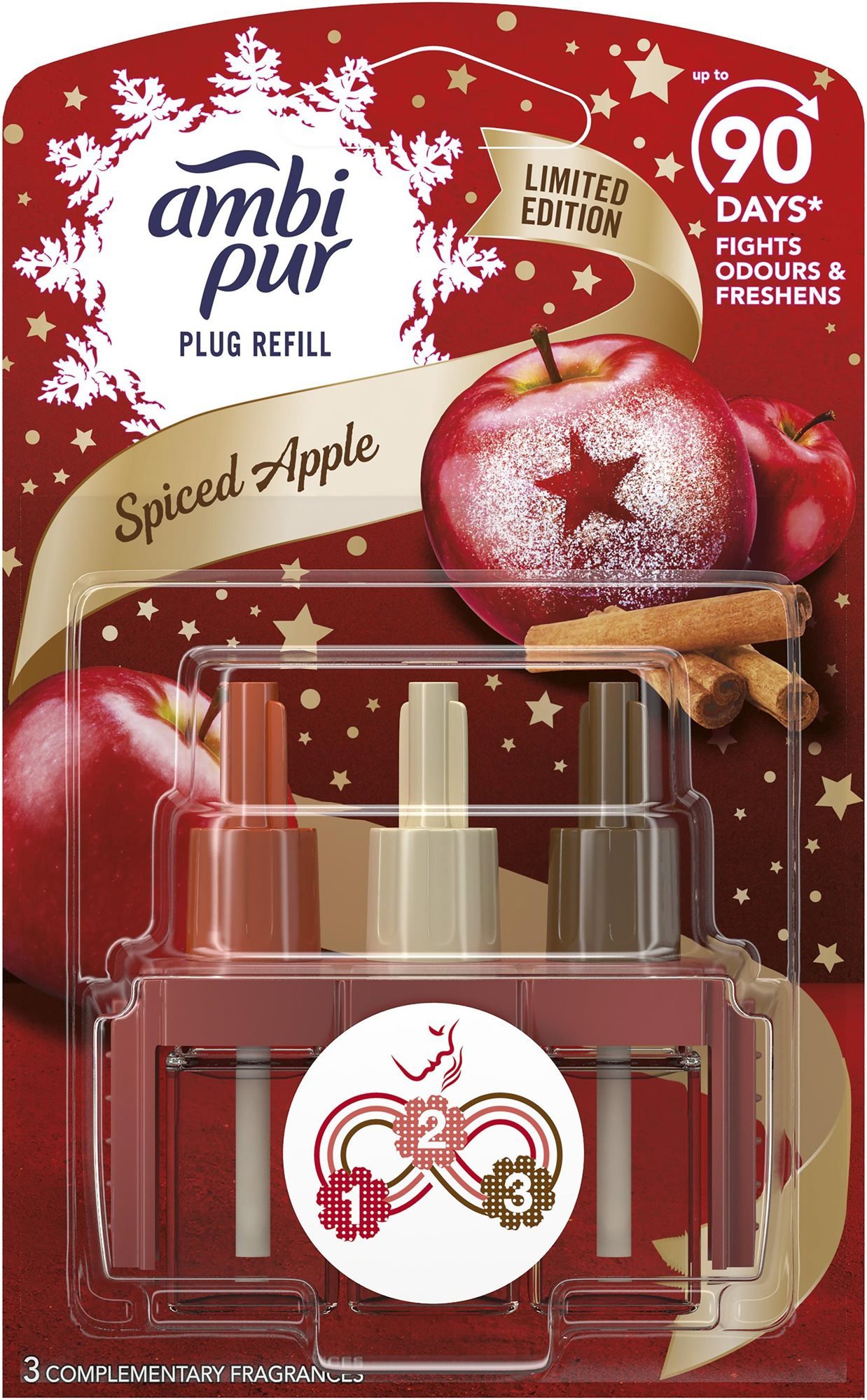 Osvěžovač vzduchu AMBI PUR 3Volution Spiced Apple náplň 20 ml