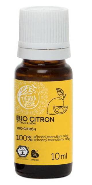Essential oil TIERRA VERDE BIO Lemon 10 ml