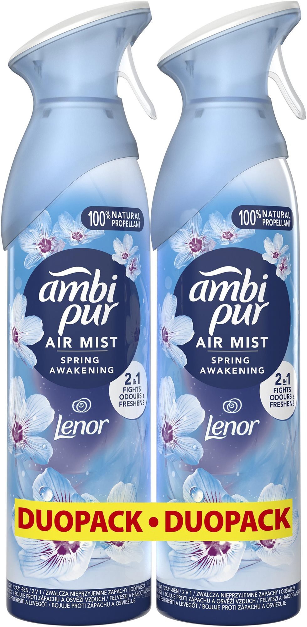 Osvěžovač vzduchu AMBI PUR Spring Awakening 2× 185 ml