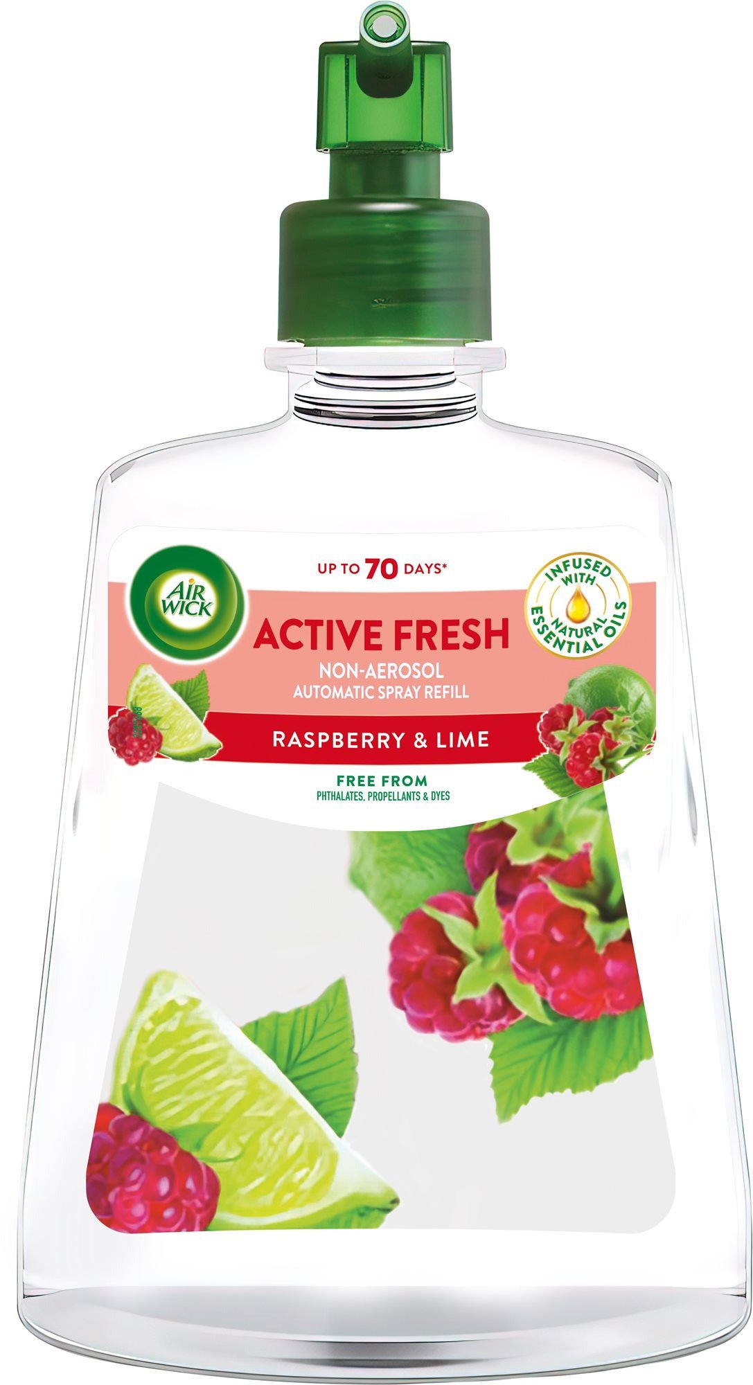 AIR WICK Active Fresh Automatic náplň Malina a Limetka 228 ml