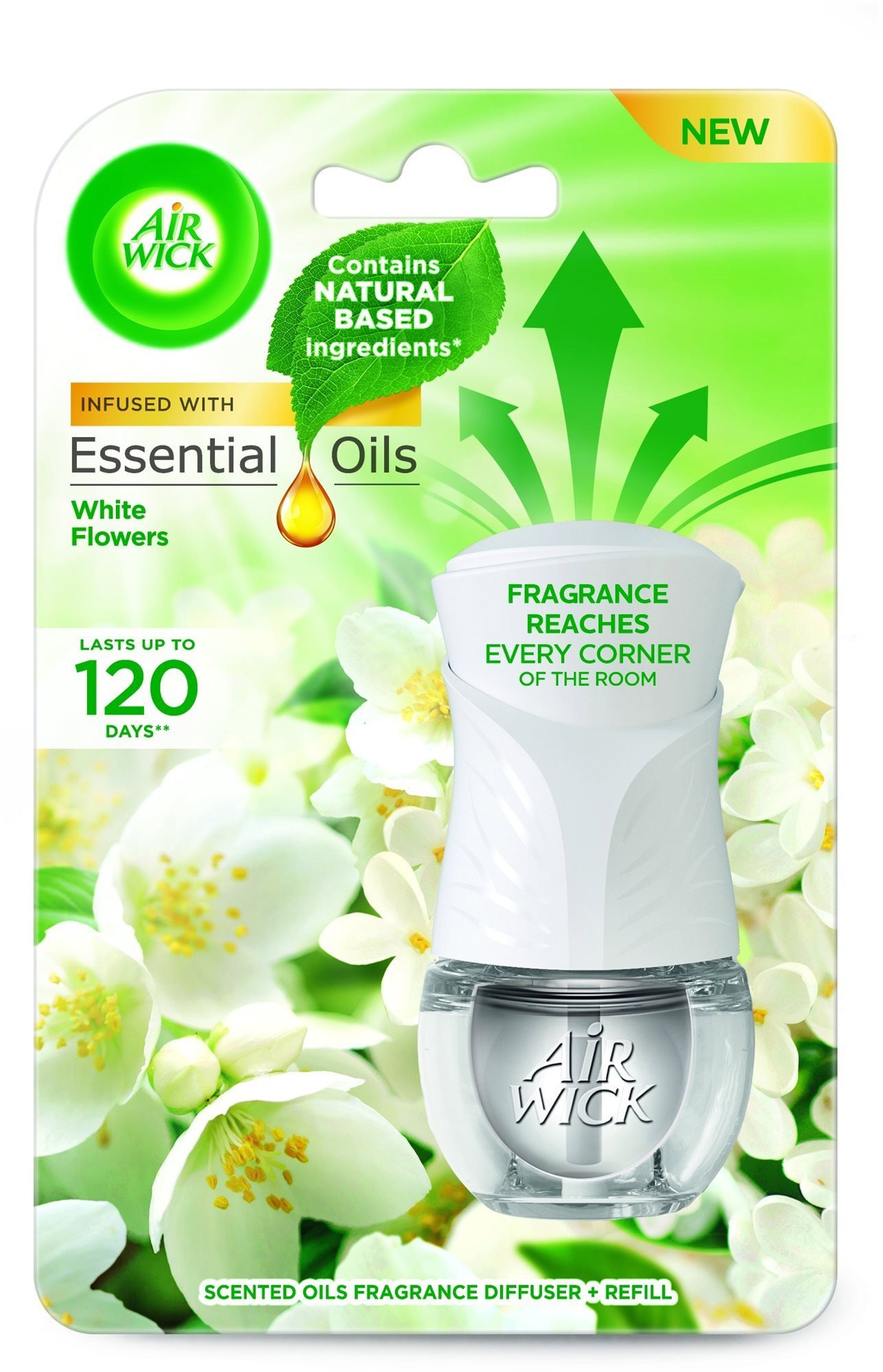 AIR WICK Electric set White freesia flowers 19 ml