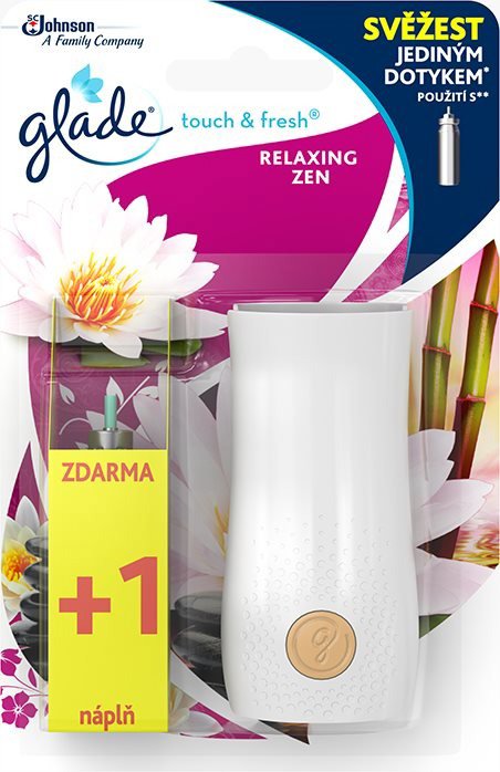 GLADE Touch&Fresh Japonská zahrada strojek + náplň (2× 10 ml)