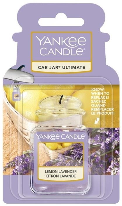 Vůně do auta YANKEE CANDLE Lemon Lavander provoní interiér