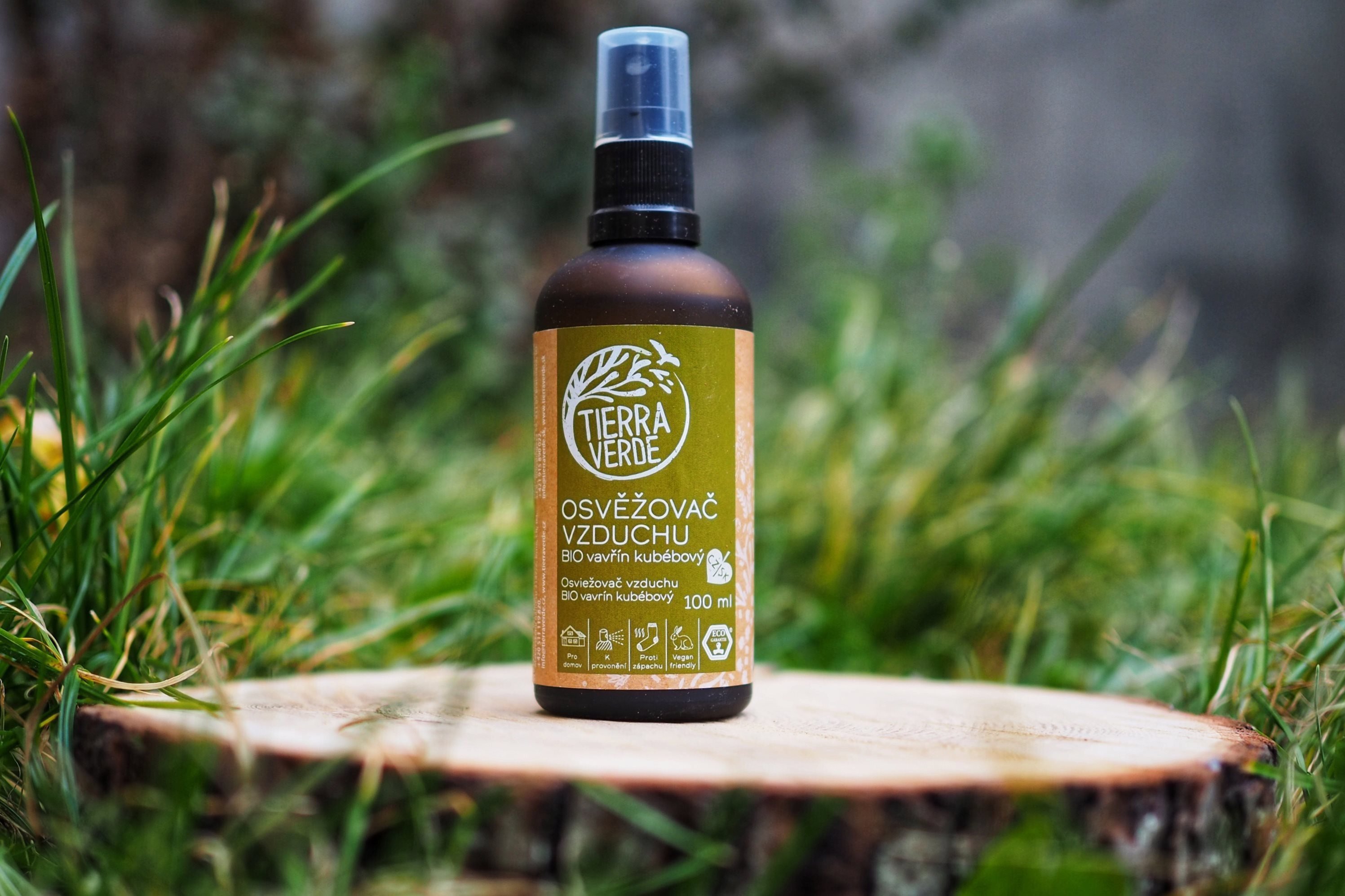 Osvěžovač vzduchu TIERRA VERDE BIO Vavřín kubébový 100 ml