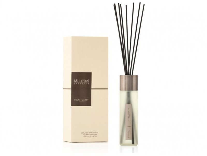 Scented sticks MILLEFIORI MILANO Selected Golden Saffron 350 ml