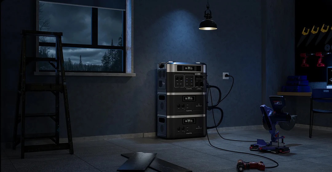 Nabíjecí stanice Oukitel 2048Wh 3600w expandable portable power station
