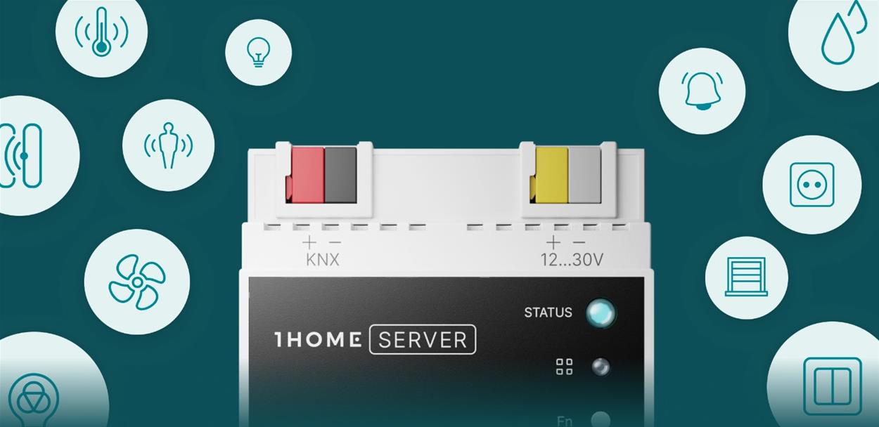 Centrálna jednotka smart domácnosti 1Home KNX server