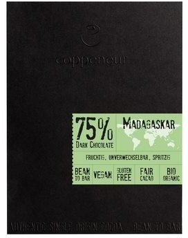 Chocolate Madagascar 75%, dark chocolate, BIO