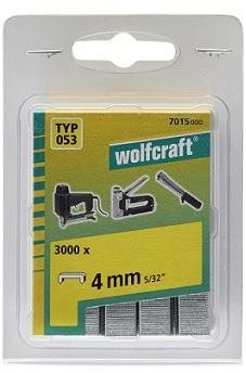WOLFCRAFT - Spona široká čalúnna 11,2mm výška 4mm, 3000ks
