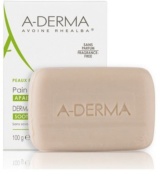 A-DERMA Dermatologická mycí kostka pro citlivou pokožku 100 g