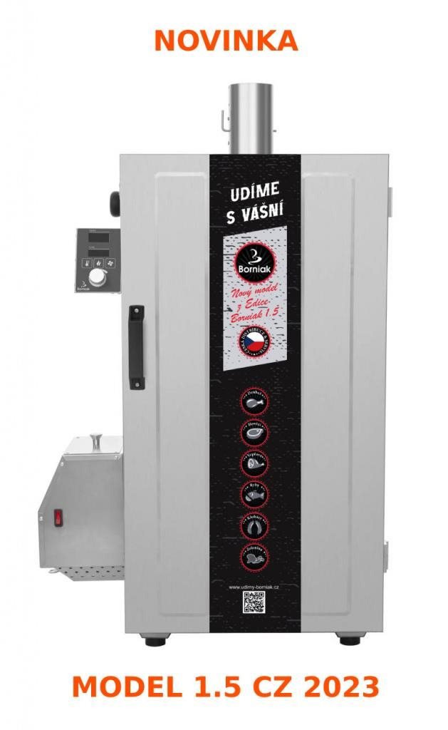 Borniak Digital stainless steel smoker BBDS-NT-70 with timer / Inox 1.5CZ