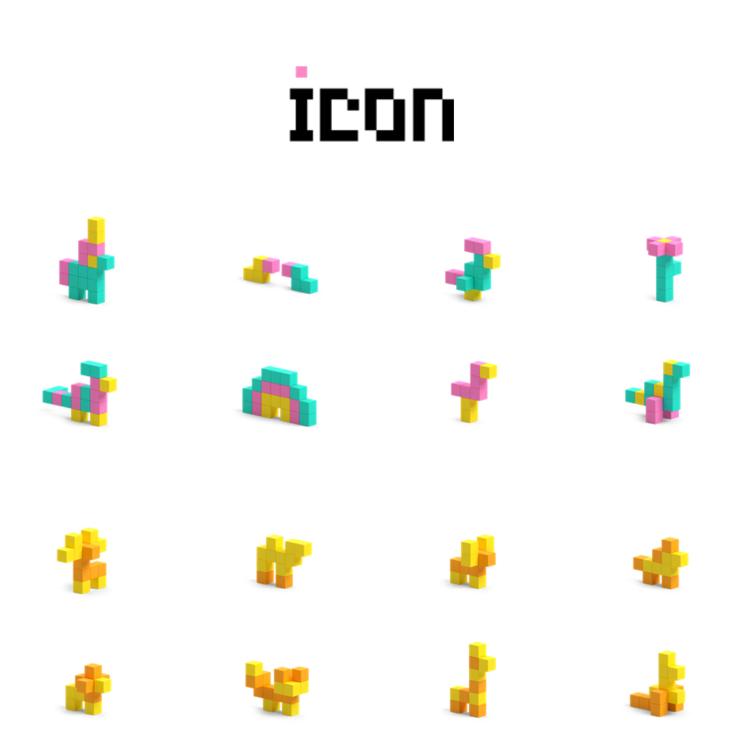 Stavebnice Pixio Voxart - Icon - Sweet Dreams, Smart Pixel