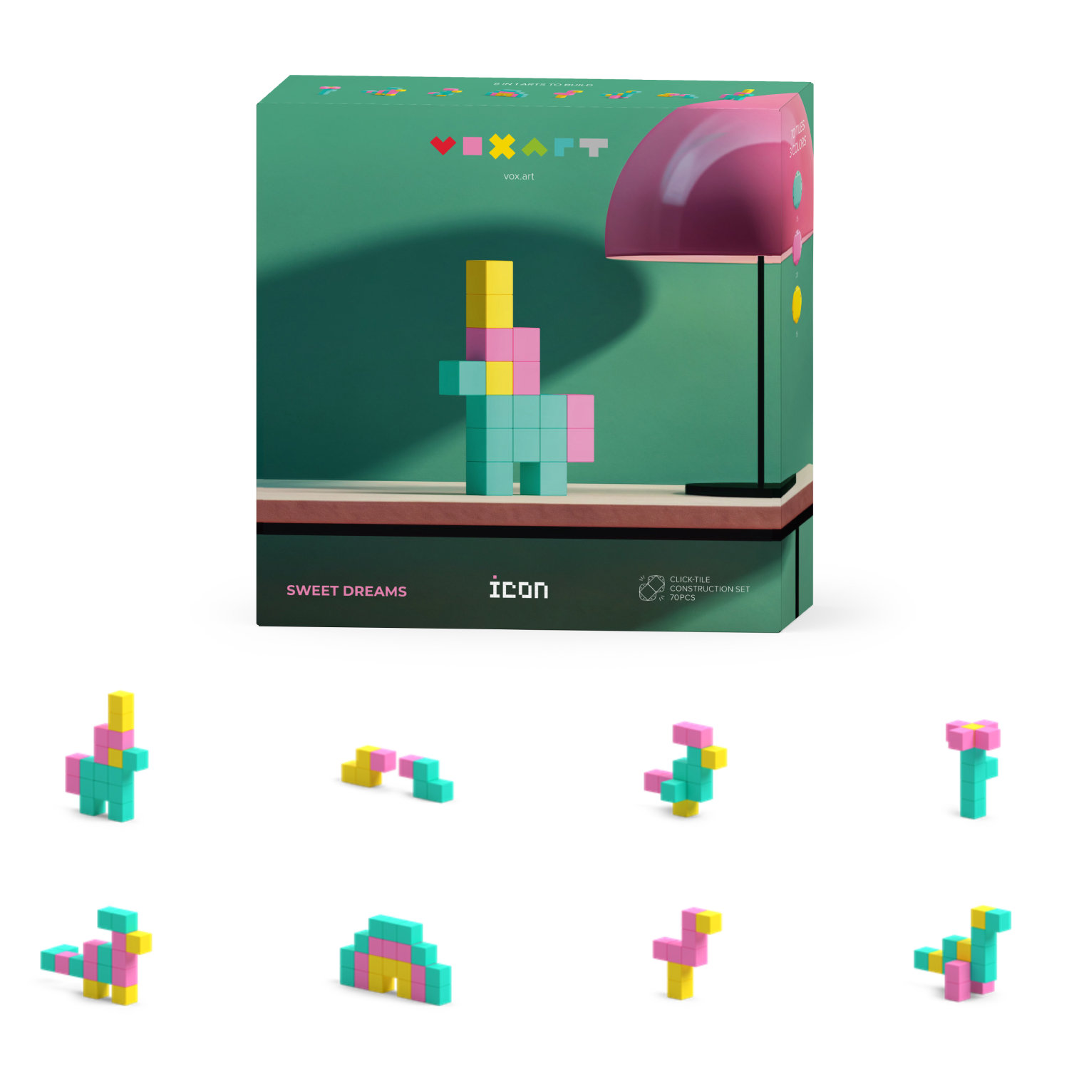Stavebnice Pixio Voxart - Icon - Sweet Dreams, Smart Pixel
