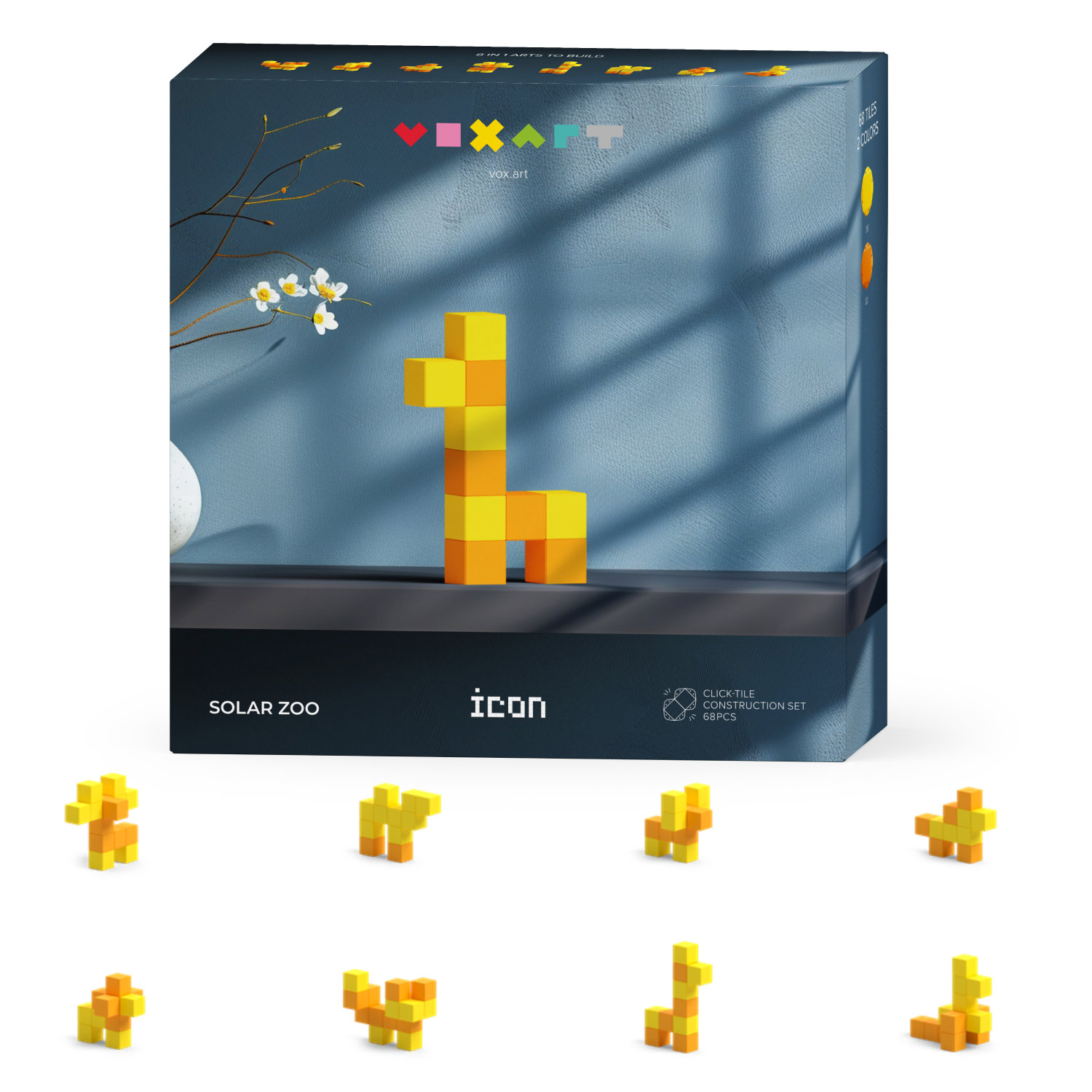 Pixio Voxart - Icon - Solar Zoo, Smart Pixel