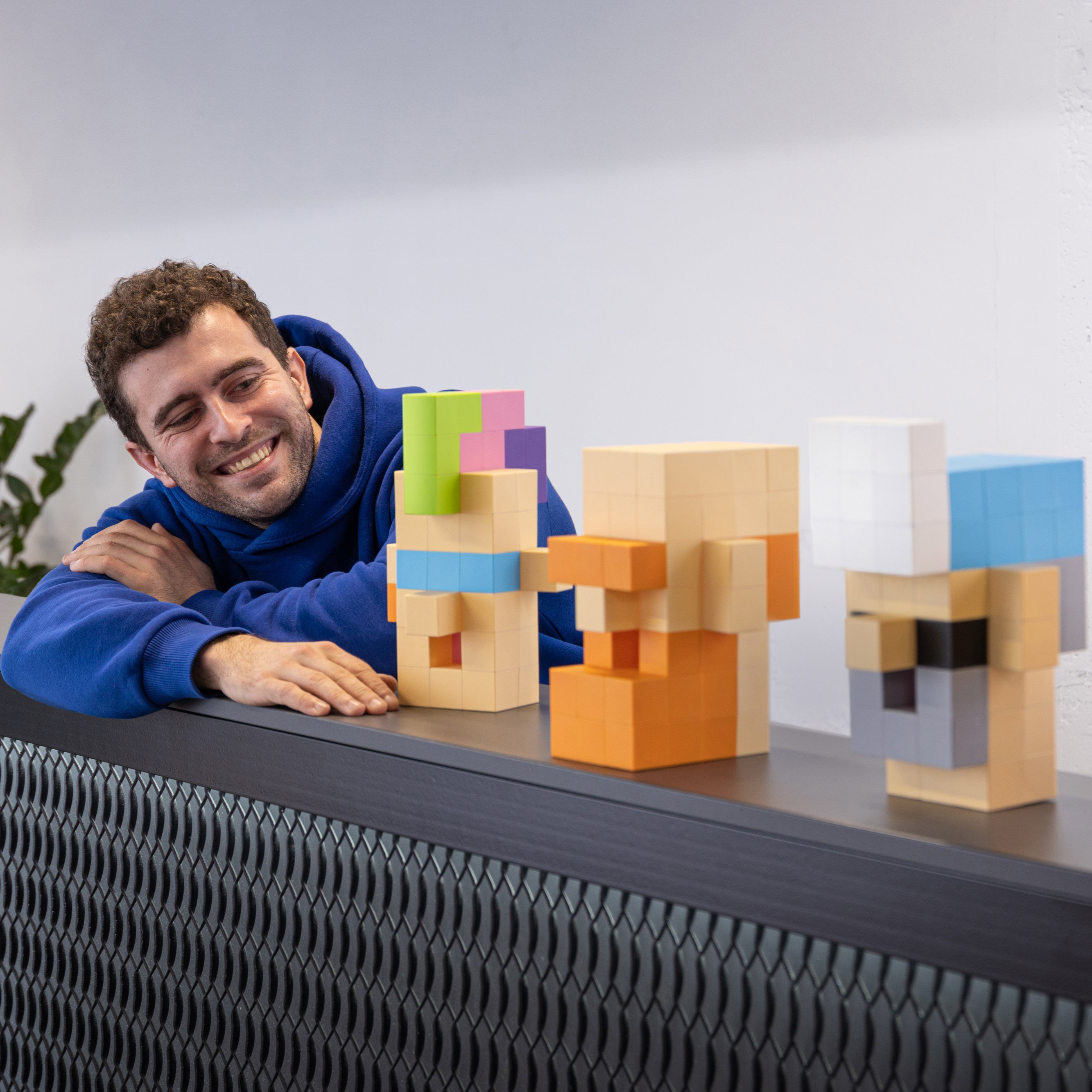 Pixio Voxart - Cubeheads - Redheads, Smart Pixel