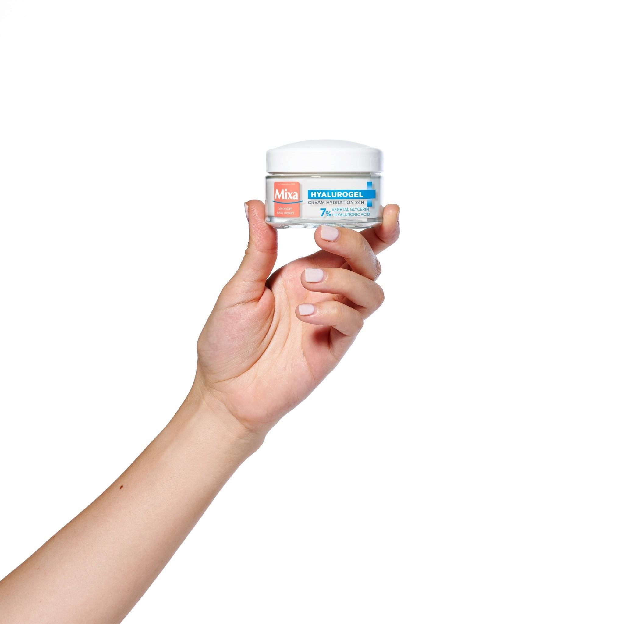 Pleťový krém MIXA Hyalurogel Light Intensive Hydration Cream-Gel 50 ml