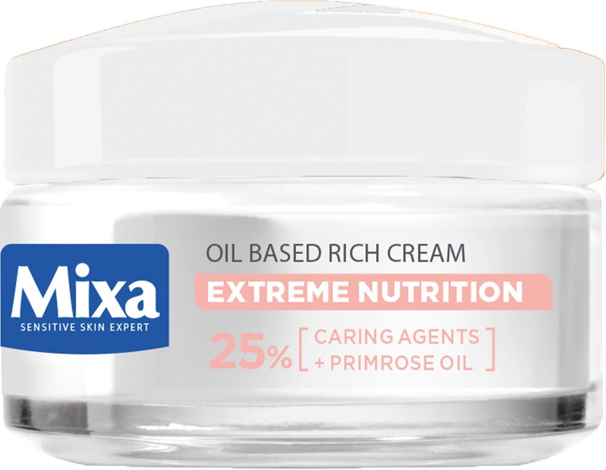 Pleťový krém MIXA Anti-dryness Extreme Nutrition Oil-based Rich Cream 50 ml