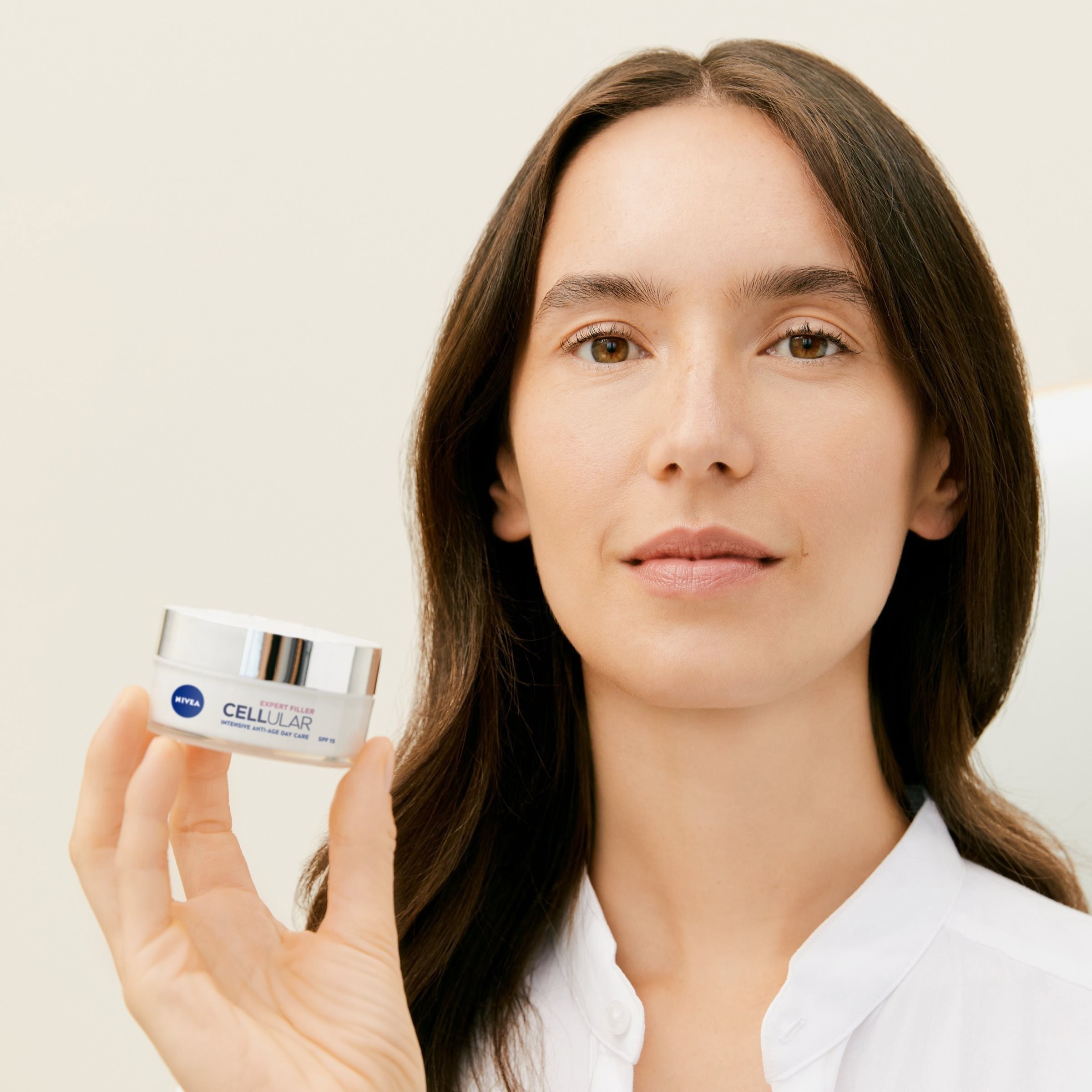 Pleťový krém NIVEA Hyaluron Cellular Filler Anti-Age SPF30 Day Cream 50 ml
