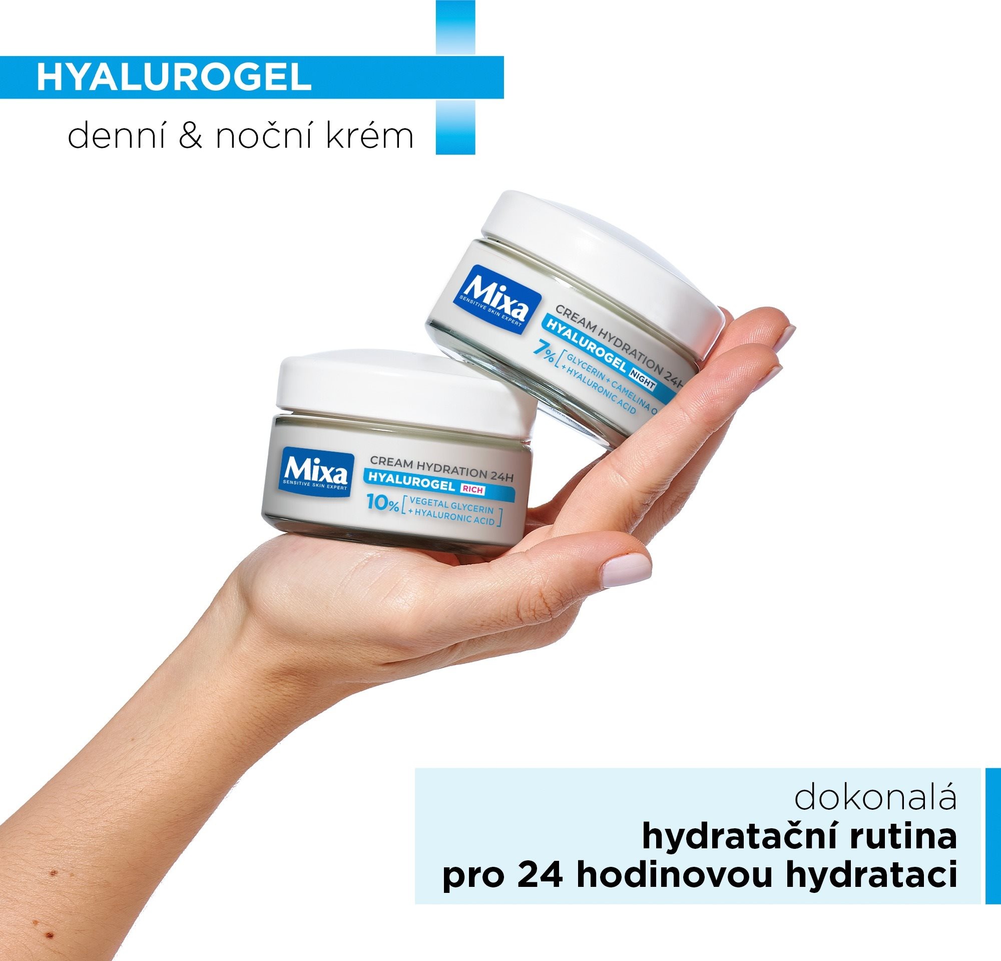 Pleťový krém MIXA Hyalurogel Rich Cream 50 ml