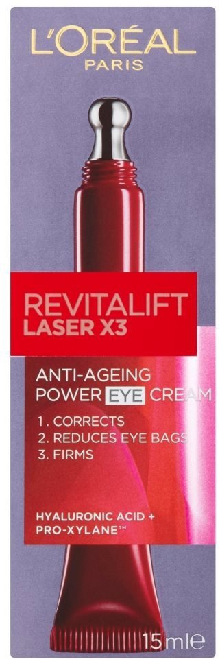 Oční krém L'ORÉAL PARIS Revitalift Laser X3 Anti-Ageing Power Eye Cream 15 ml