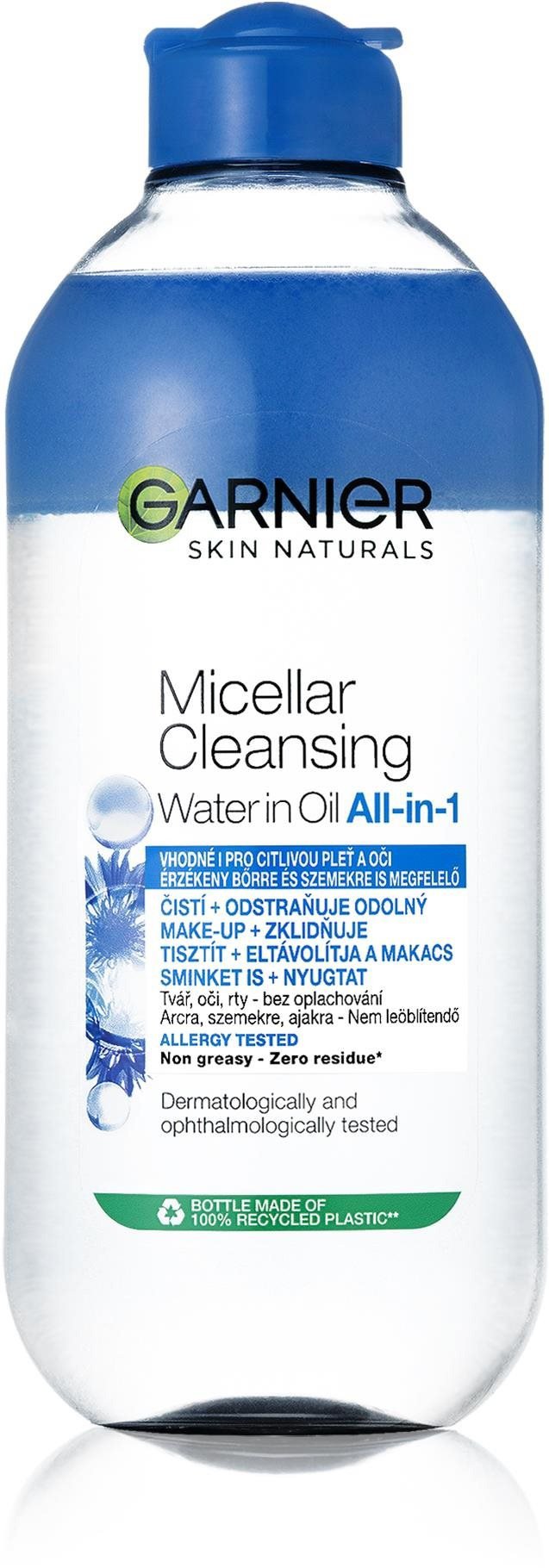 Micelárna voda GARNIER Skin Naturals Ošetrujúca Micelárna voda 400 ml