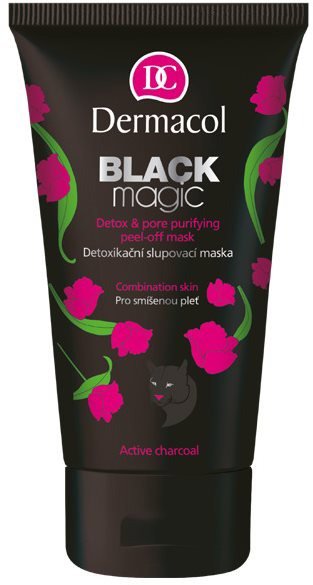 Pleťová maska DERMACOL Black Magic Detox & Pore Purifying Peel-Off Mask 150 ml