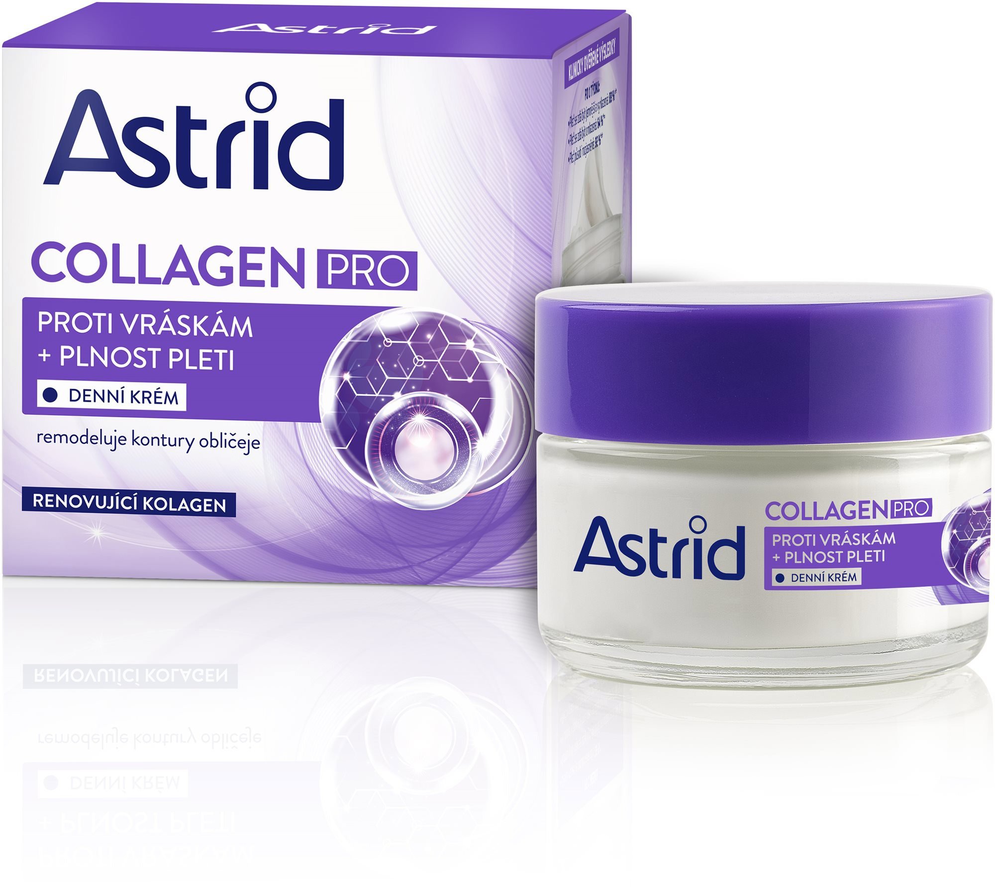 Pleťový krém ASTRID Collagen Pro Denní krém proti vráskám 50 ml