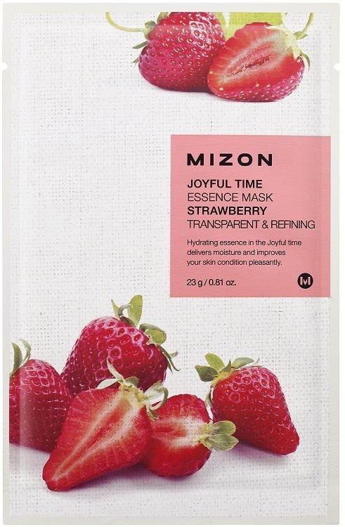 Pleťová maska MIZON Joyful Time Essence Mask Strawberry 23 g