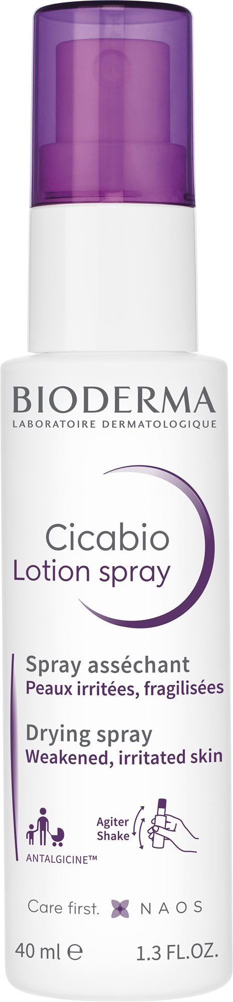 Pleťový krém BIODERMA Cicabio Lotion Sprej 40 ml