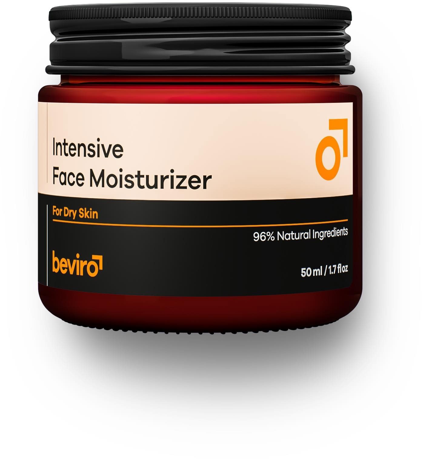 Pánský pleťový krém BEVIRO Intensive Face Moisturizer Dry Skin 50 ml
