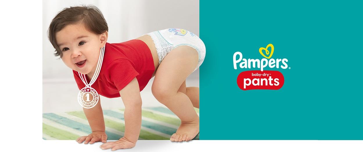 Plienkové nohavičky PAMPERS Active Baby Pants