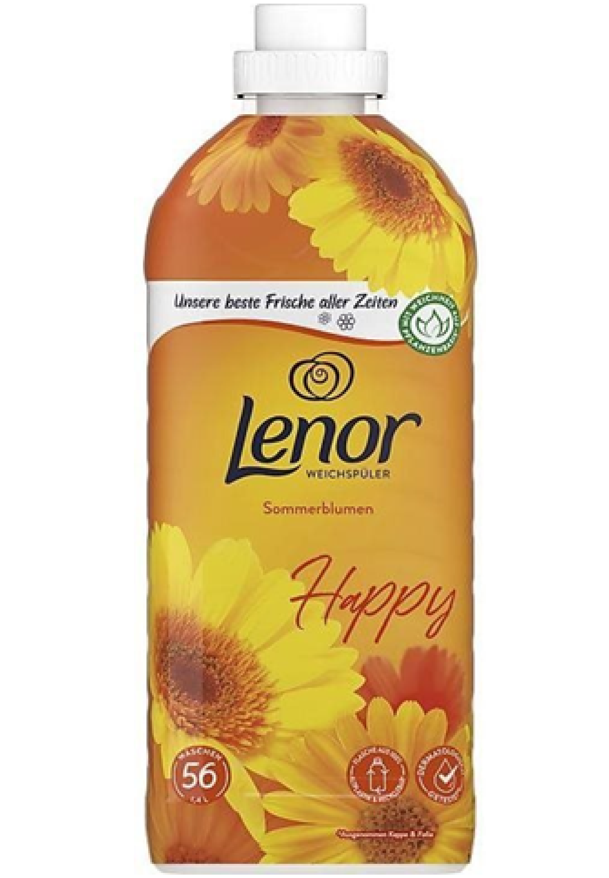 Fabric softener Lenor Sommerblumen Happy 1,4 l (56 washes)