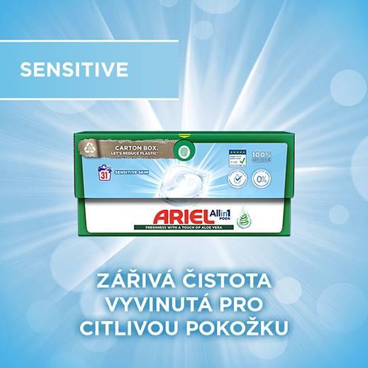 Kapsle na praní ARIEL Sensitive