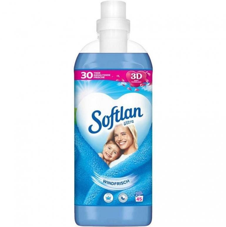 Aviváž SOFTLAN 3D Ultra Windfrisch 1 l (45 praní)