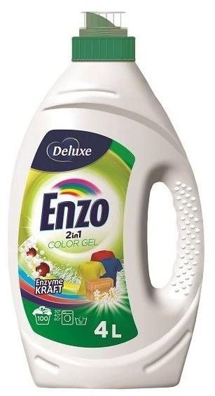 Prací gél DELUXE Enzo 2in1 Color 4 l (100 praní)