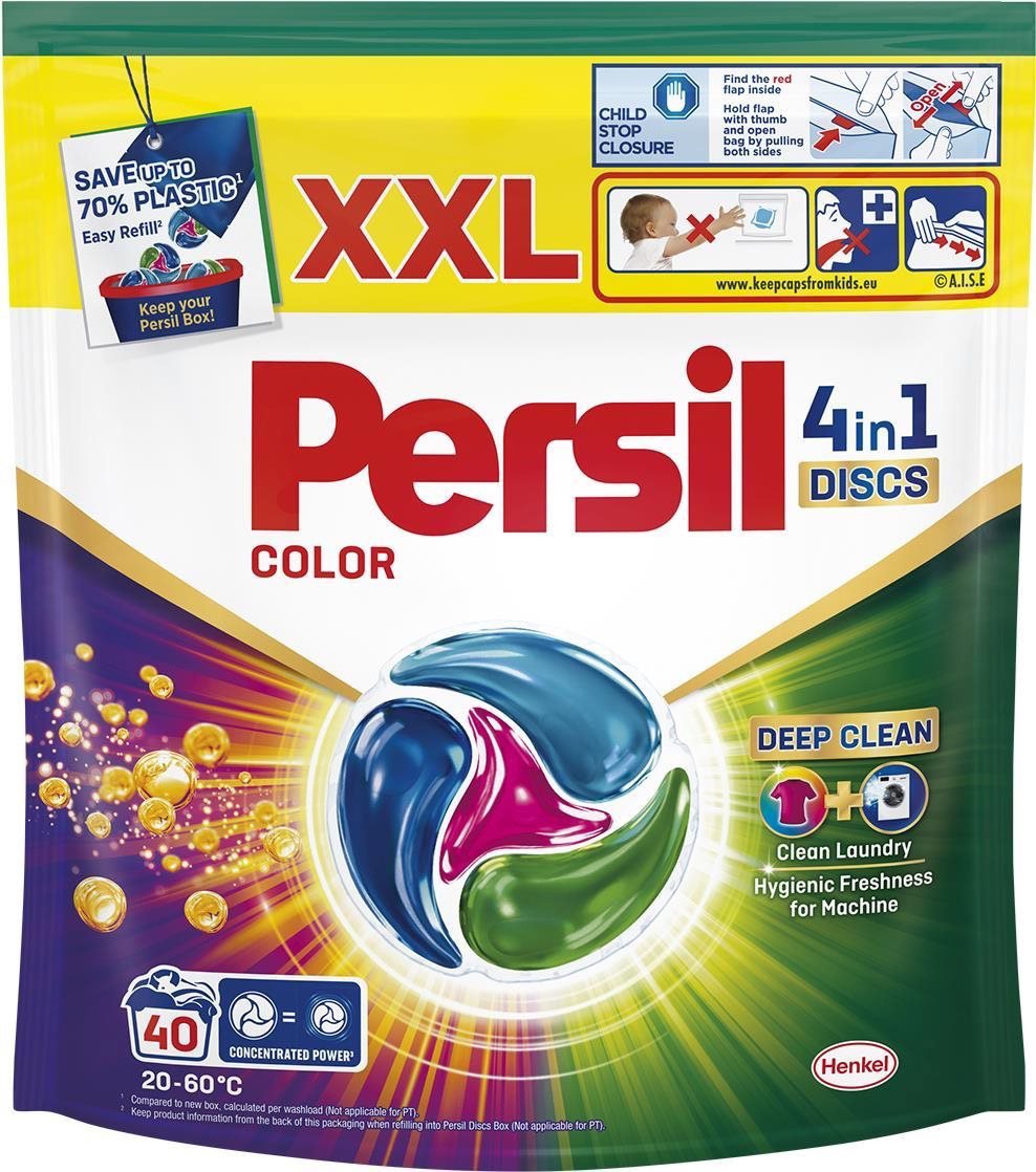 Kapsle na praní PERSIL Discs Color 40 ks