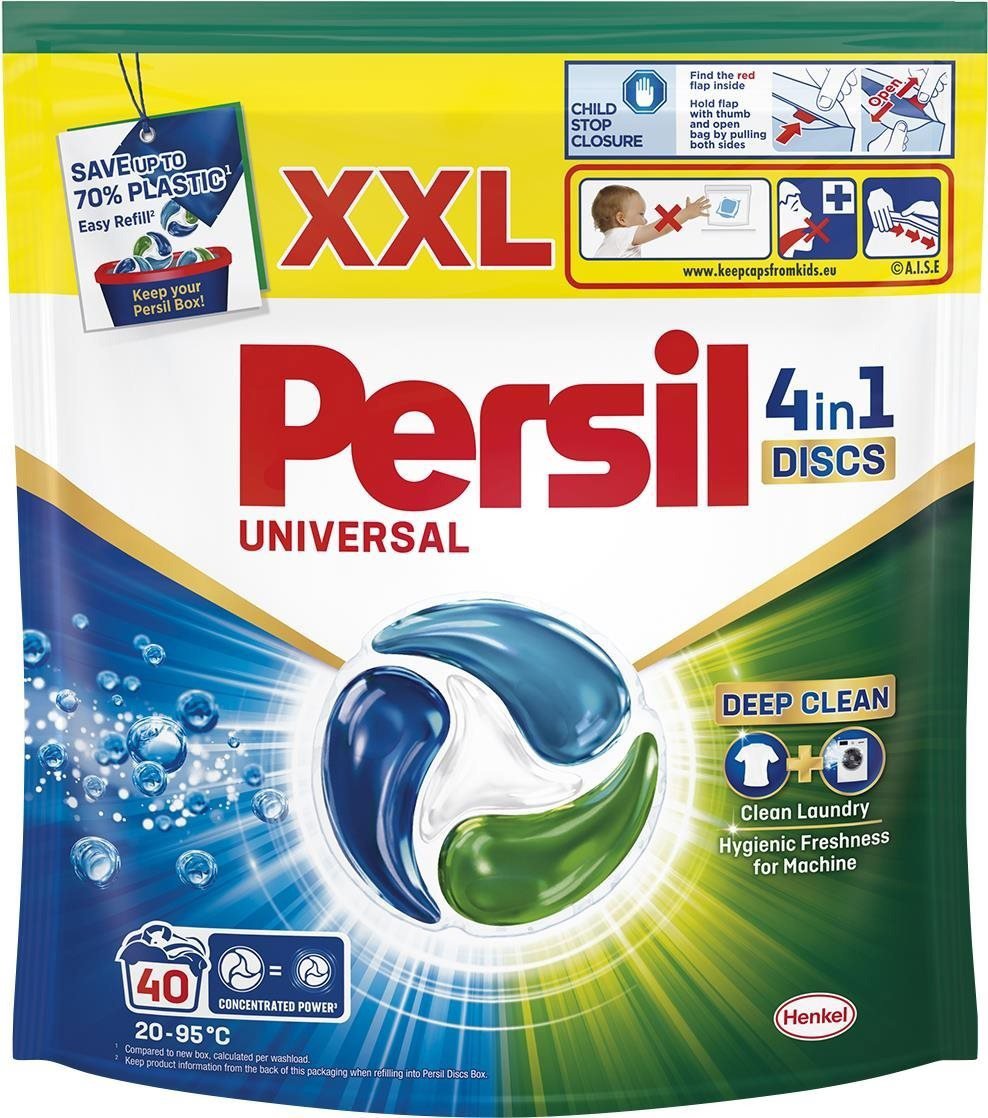 Kapsle na praní PERSIL Discs Universal 40 ks
