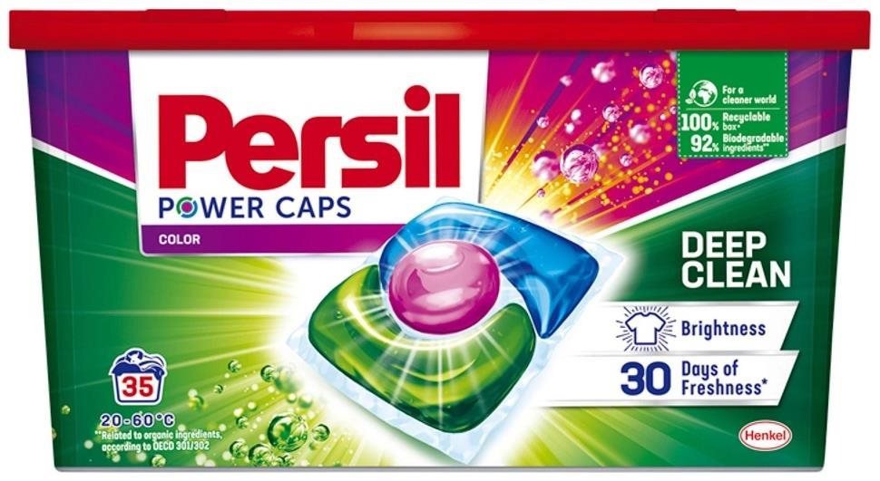 Kapsule na pranie PERSIL Power Caps Color (35 ks)
