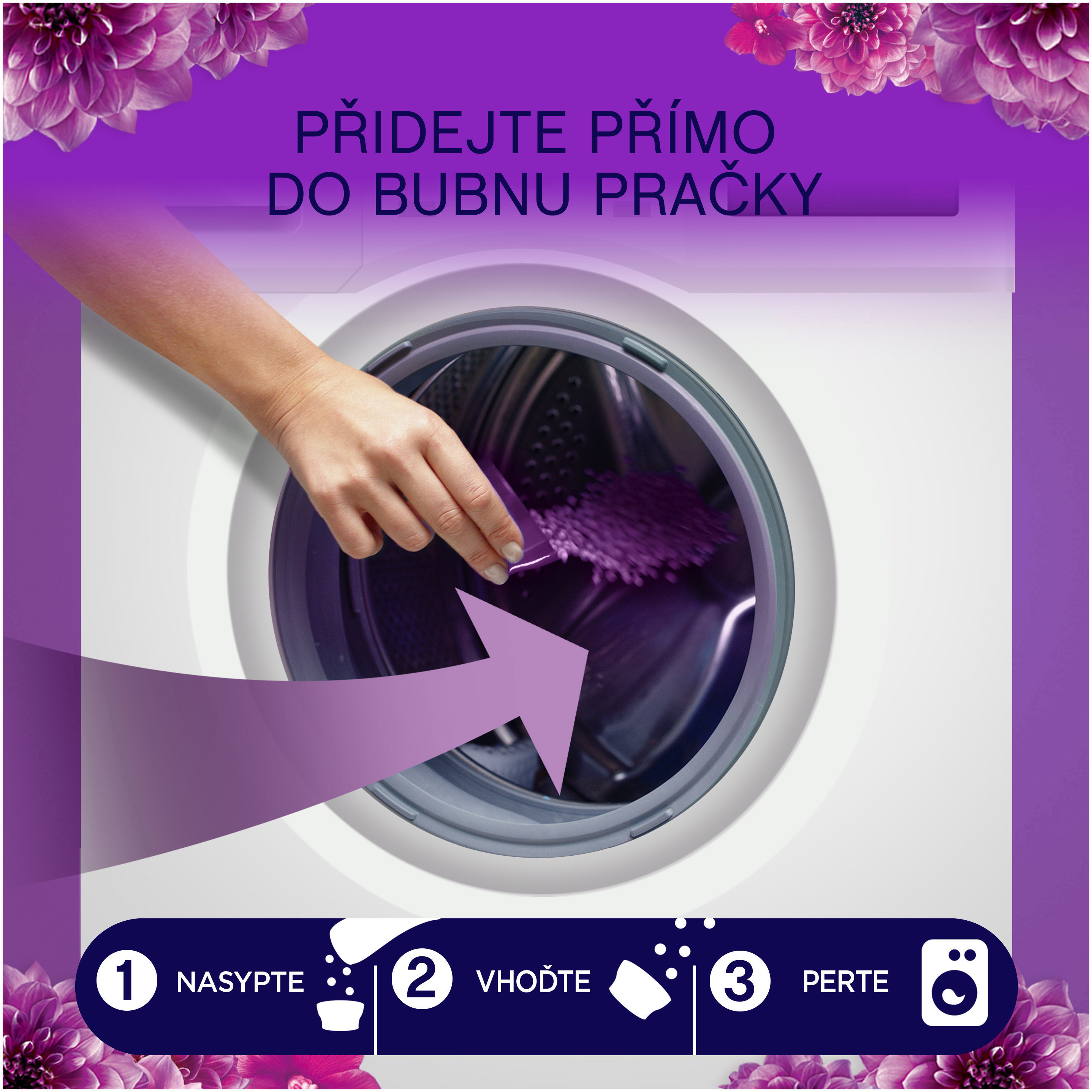 Kuličky do pračky LENOR Floral Bouquet 195 g