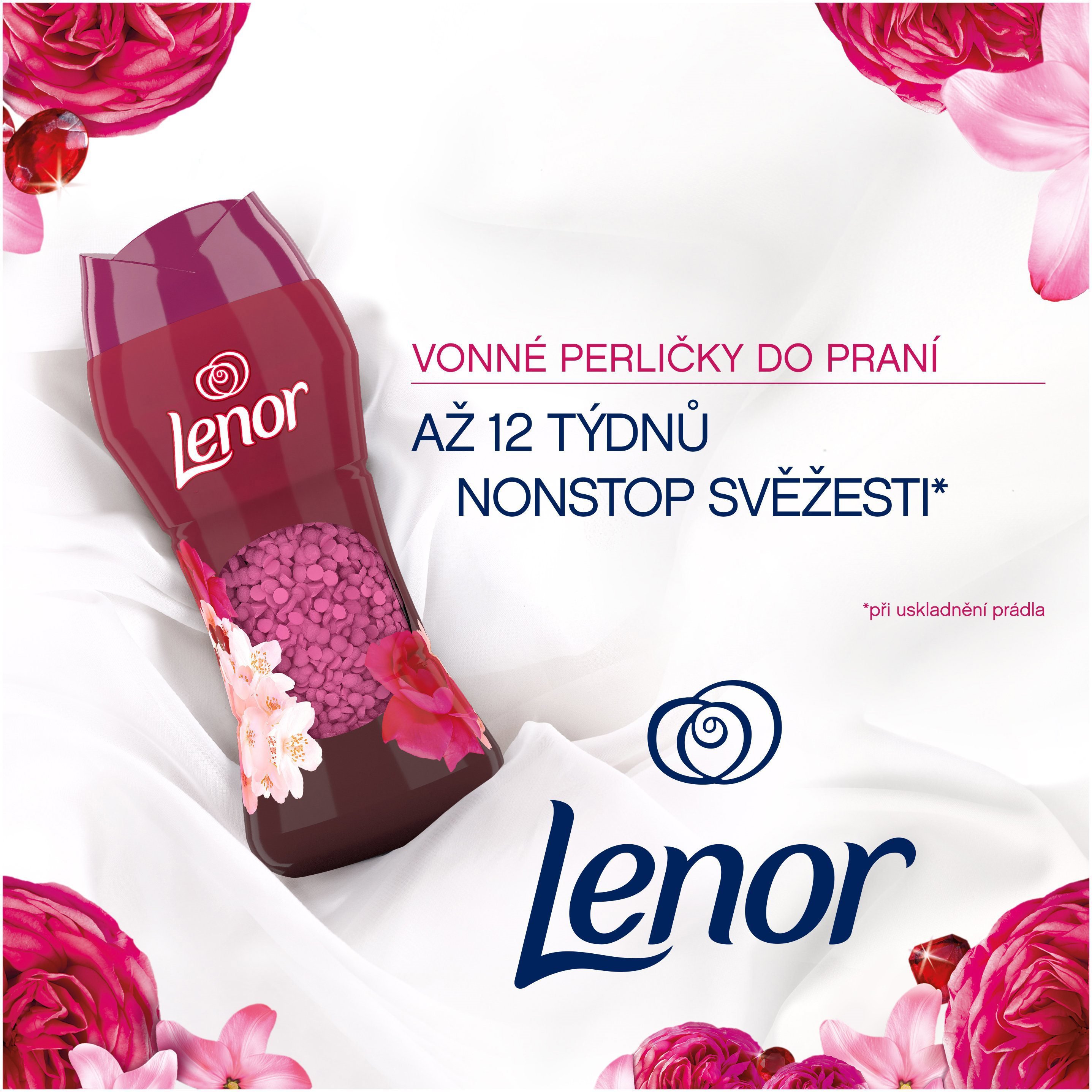 Kuličky do pračky LENOR Ruby Jasmine 195 g