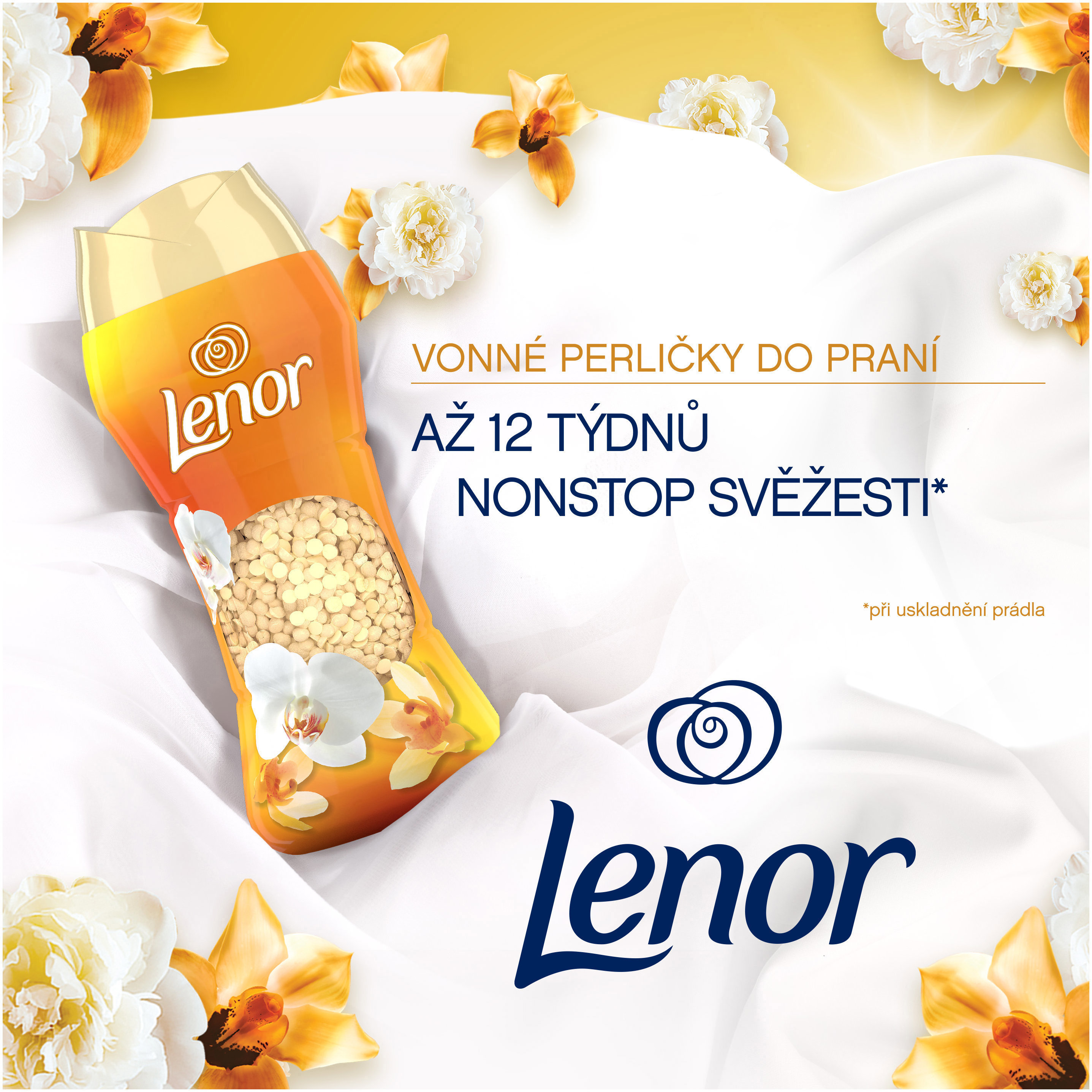 Kuličky do pračky LENOR Gold Orchid & Vanilla